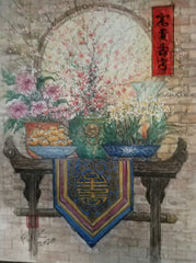 Painting Chinese New Year Rick Hon
