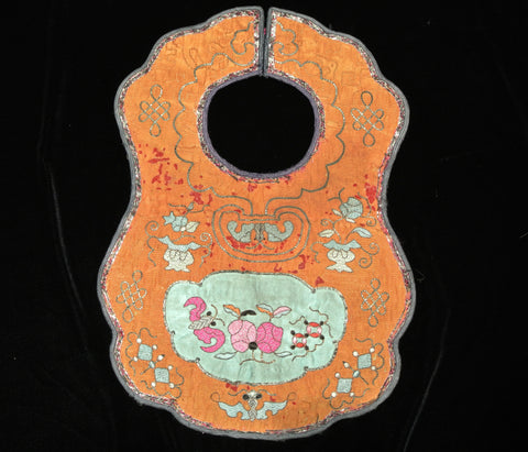 Embroidery Chinese Bib