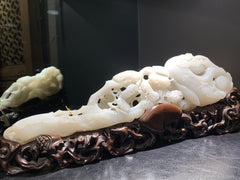 Jade Carved Ru Yi Sceptre