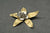 Jewelry Orchid Brooch Diamonds 18k Two Color Gold