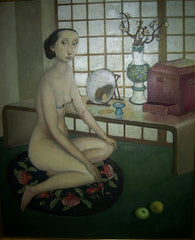Painting Oil  Nude Reflections