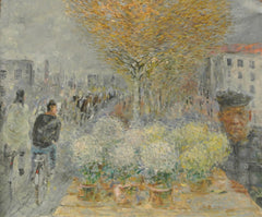 Painting Oil The Vendor