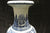 Porcelain Blue White Vase Fortune God