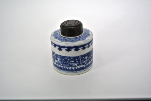 Porcelain Small Blue White Jar