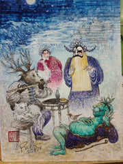 Painting Mid Summer Night Dream Rick Hon